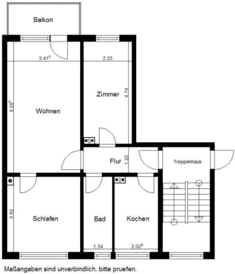 Nachmieter gesucht!, 99734 Nordhausen, Etagenwohnung