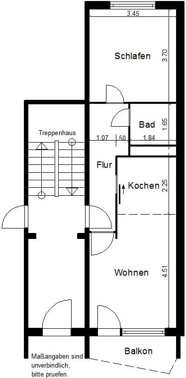 Grundriss - Frisch renoviert !