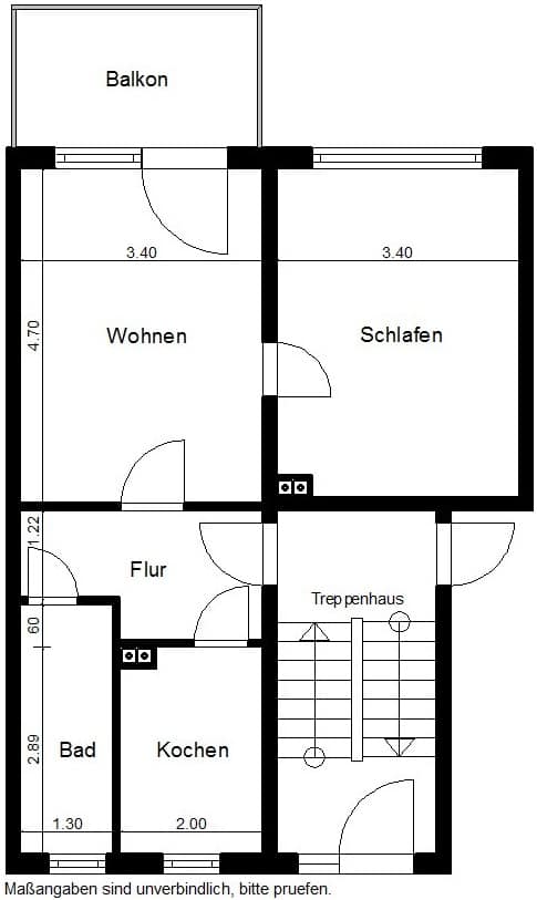 Grundriss - Bevorzugte Wohnlage!